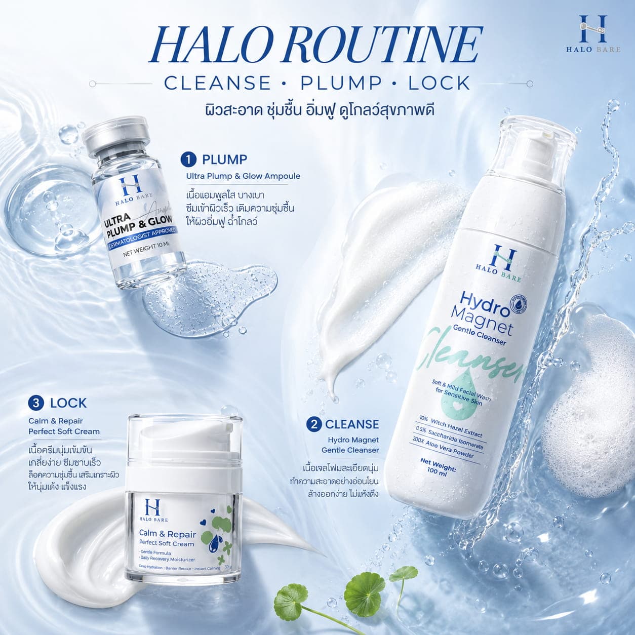 HALO BARE Complete Routine - 2