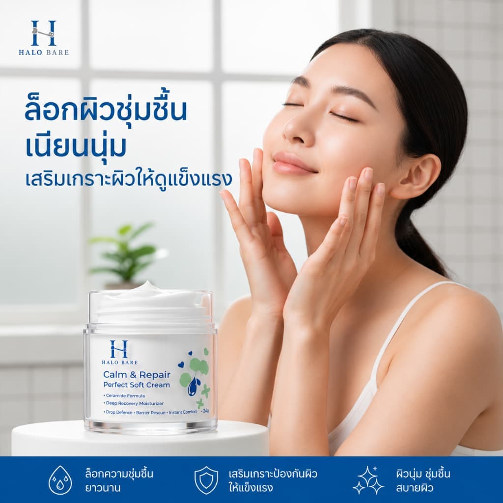 HALO BARE Calm & Repair Perfect Soft Cream - 3